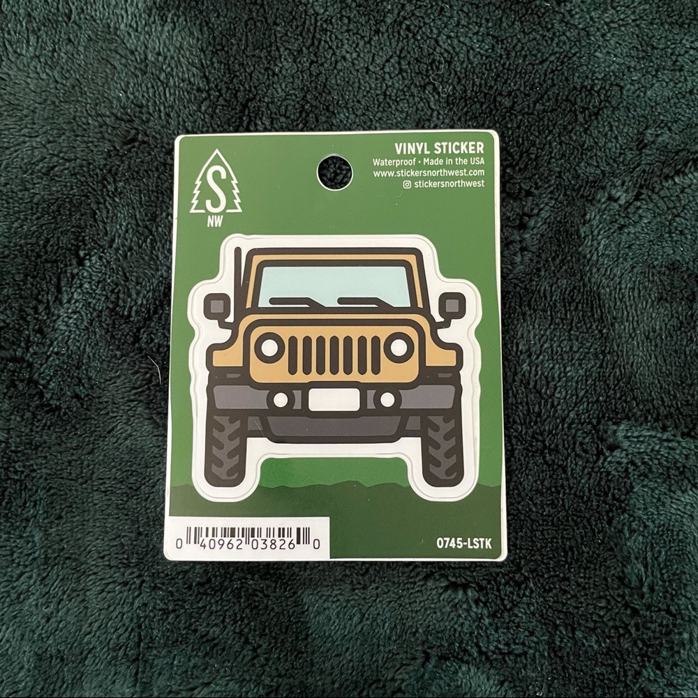 Large Jeep Sticker